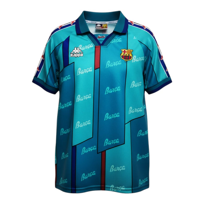 Equipación retro visitante del Barcelona 1995/96 - Ronaldo Nazario