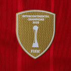 PSG 3rd Kit 2025/26 (Intercontinental Champion) – striped and red and geometric retro football jersey detail view