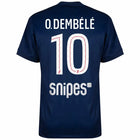 PSG Dembélé Home Kit 2025/26 (Ligue 1) – retro football jersey front view