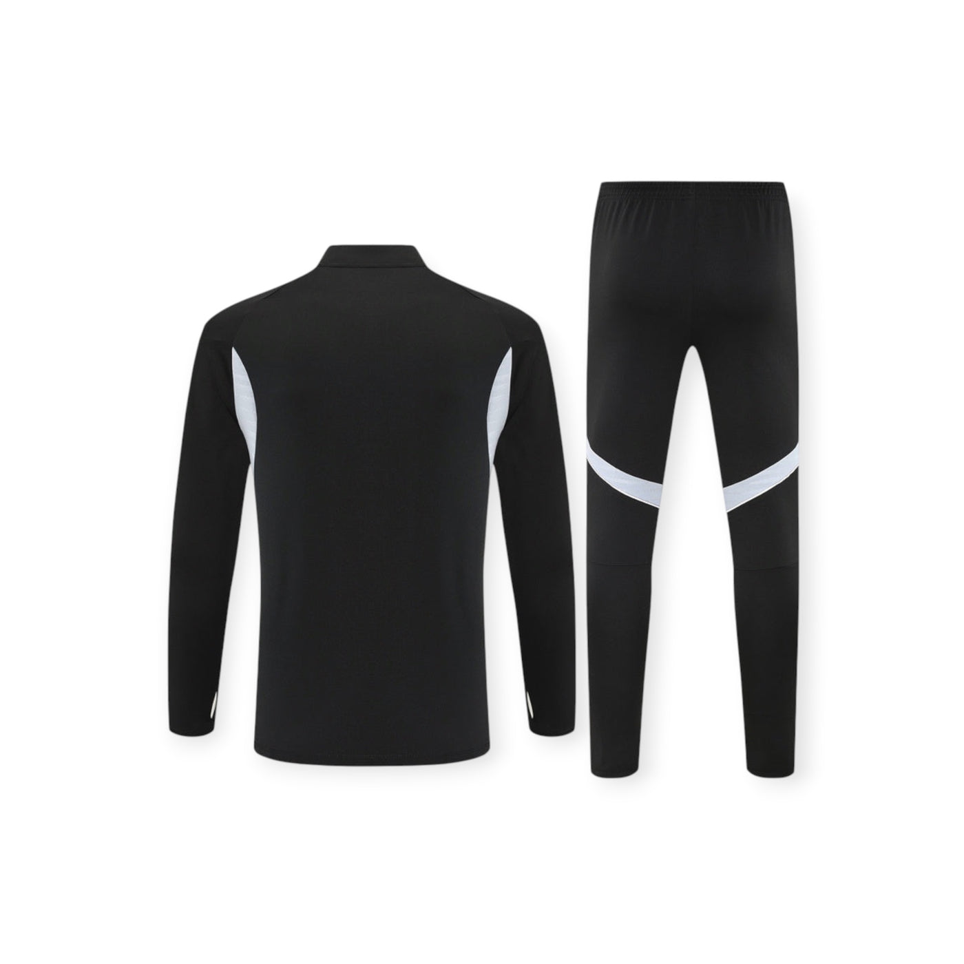 Germany Training Tracksuit 2026 - Adidas Black Half-Zip Aeroready + Slim Pants