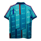 Barcelona Retro Away Kit 1995/96 – retro football jersey detail view