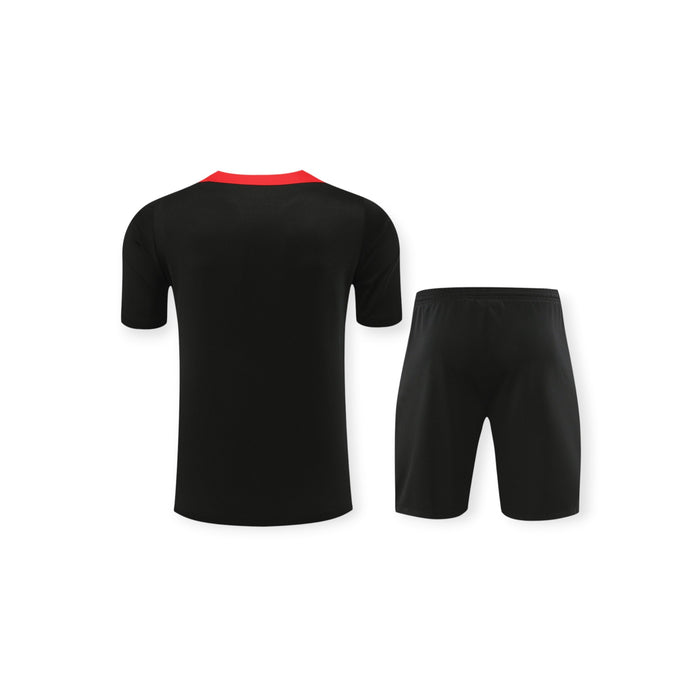 Portugal Training Set – Nike Black/Red (Tee + Shorts)