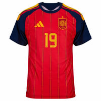 Spain Lamine Yamal #19 Home Kit - 2026 World Cup