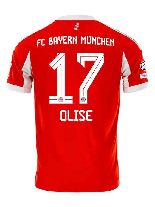 Bayern Munich Olise Home Kit 2025/26 (Champions League)