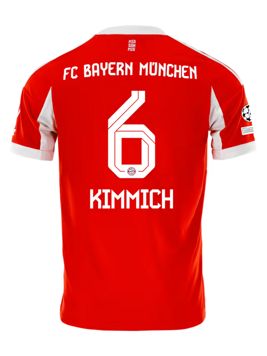 Bayern Munich Kimmich Home Kit 2025/26 (Champions League)