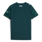 Manchester City 4th Kit 2025/26 – geometric retro football jersey back view