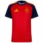 Spain Home Kit - World Cup 2026 – striped retro football jersey front view