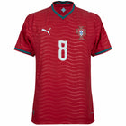 Portugal 2024/25 Home Jersey –  #8 B. Fernandes