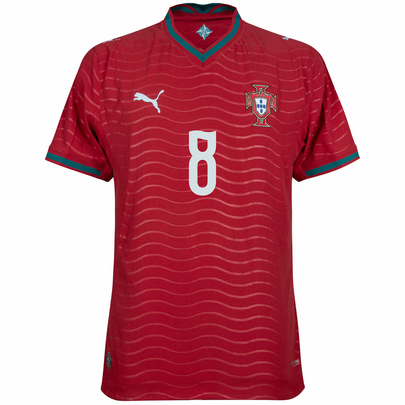 Portugal 2024/25 Home Jersey –  #8 B. Fernandes