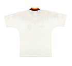 Germany Retro Home Kit 1994 – white retro football jersey back view