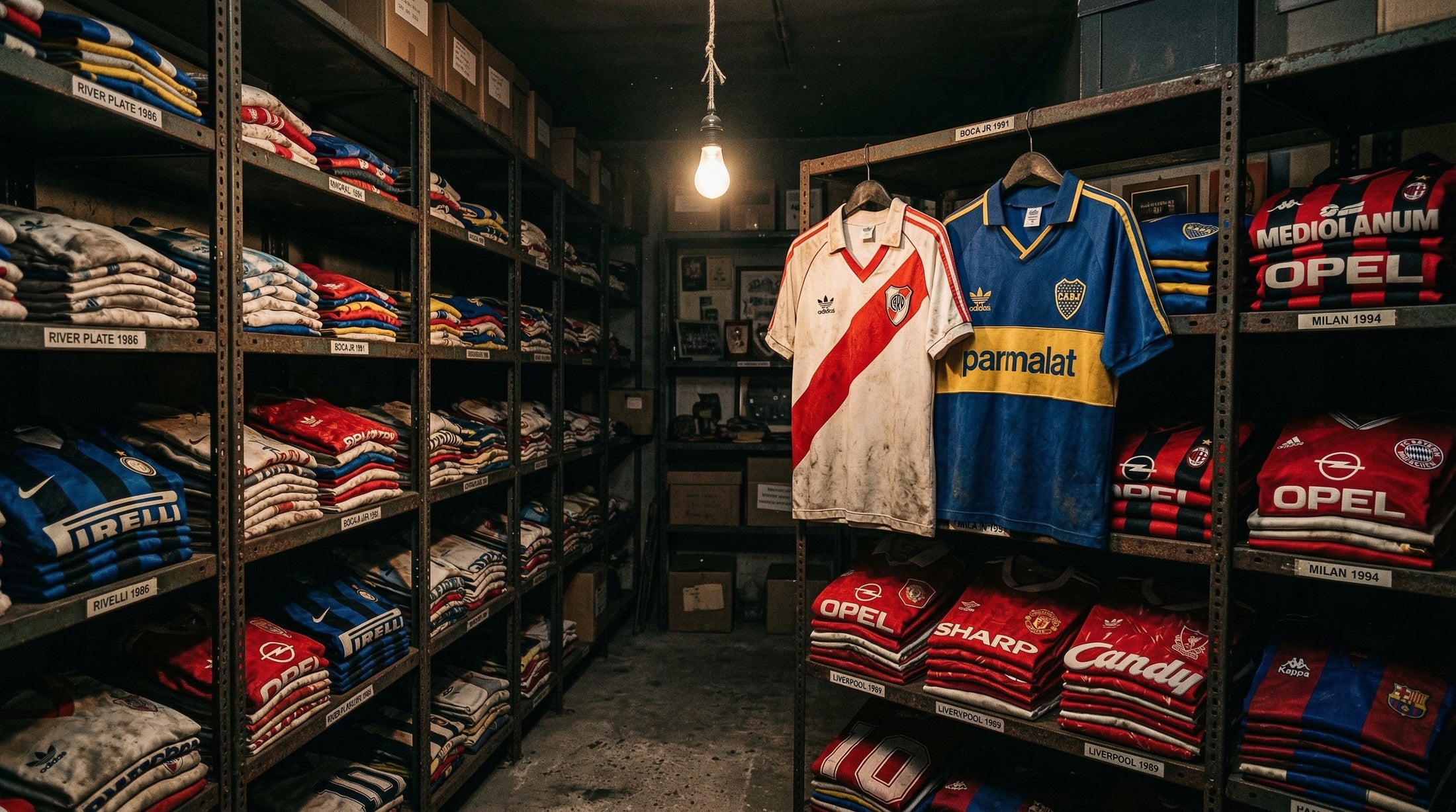 Iconic retro jerseys