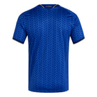 Italy National Team Home Jersey 2025/26 – blue and geometric retro football jersey back view