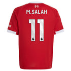 Liverpool Mohamed Salah Home Jersey 2025/26 – red retro football jersey front view