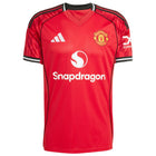 Manchester United Home Jersey - 2025/2026 Season – red retro football jersey front view