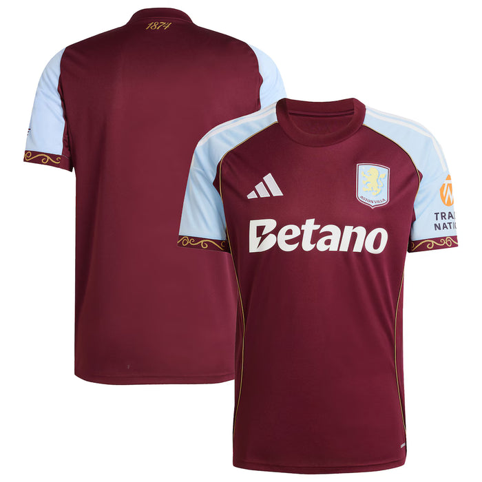 Camiseta de local del Aston Villa - Temporada 2025/2026