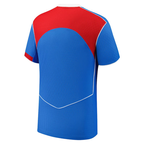 Atlético Madrid Away Jersey - 2025/26 Season – blue retro football jersey back view