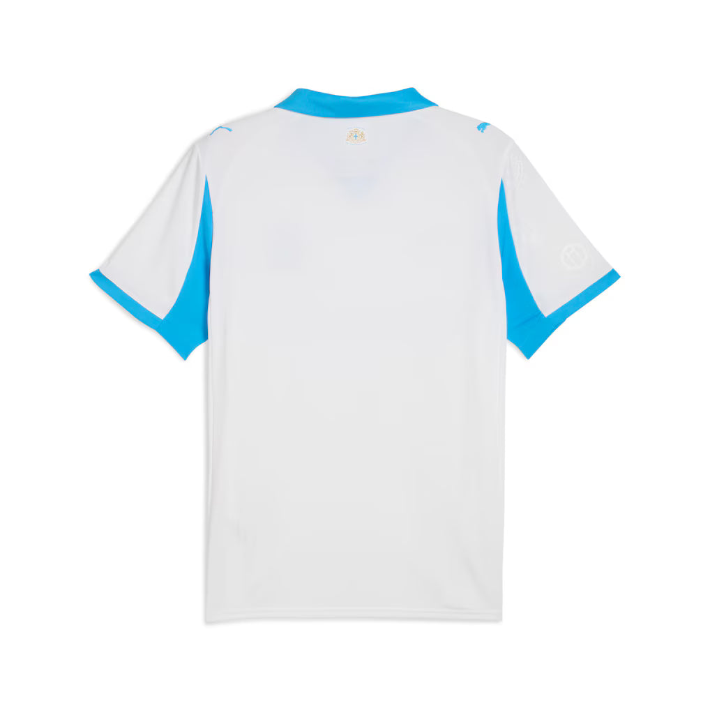 Olympique de Marseille Home Jersey - 2025/2026 Season – retro football jersey back view