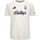 Nottingham Forest Away Jersey 2025/26 – white retro football jersey front view