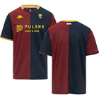 Genoa Home Jersey 2025/26 – striped retro football jersey detail view