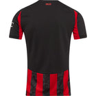 AC Milan Home Jersey 2025/26 – striped retro football jersey back view