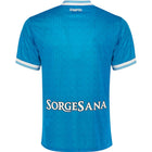Napoli Home Jersey 2025/26 – blue and geometric retro football jersey back view