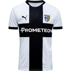 Parma Home Jersey 2025/26 – striped and white retro football jersey front view