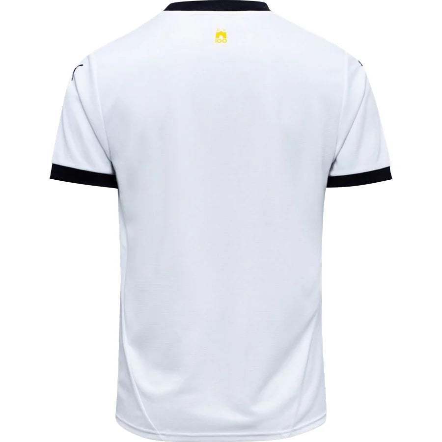 Parma Home Jersey 2025/26 – striped and white retro football jersey back view
