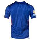 Chelsea Home Kit 2025/26 WC Champions – geometric and blue retro football jersey back view