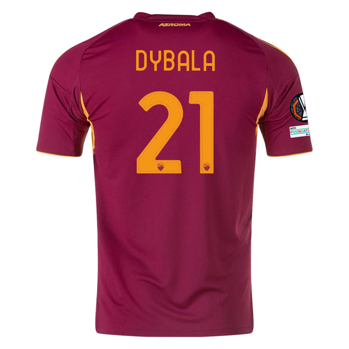 AS Roma Dybala #21 Maillot Domicile 2026 (Ligue Europa)