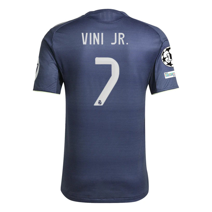 Real Madrid Vinicius Jr Away Kit 2025/26 (Champions League)