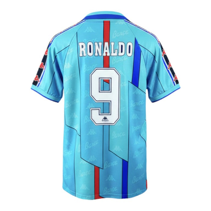 Equipación retro visitante del Barcelona 1995/96 - Ronaldo Nazario