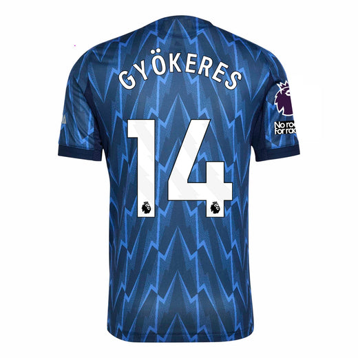 Arsenal Away Kit Gyokeres #14 2025/26 (Premier League)