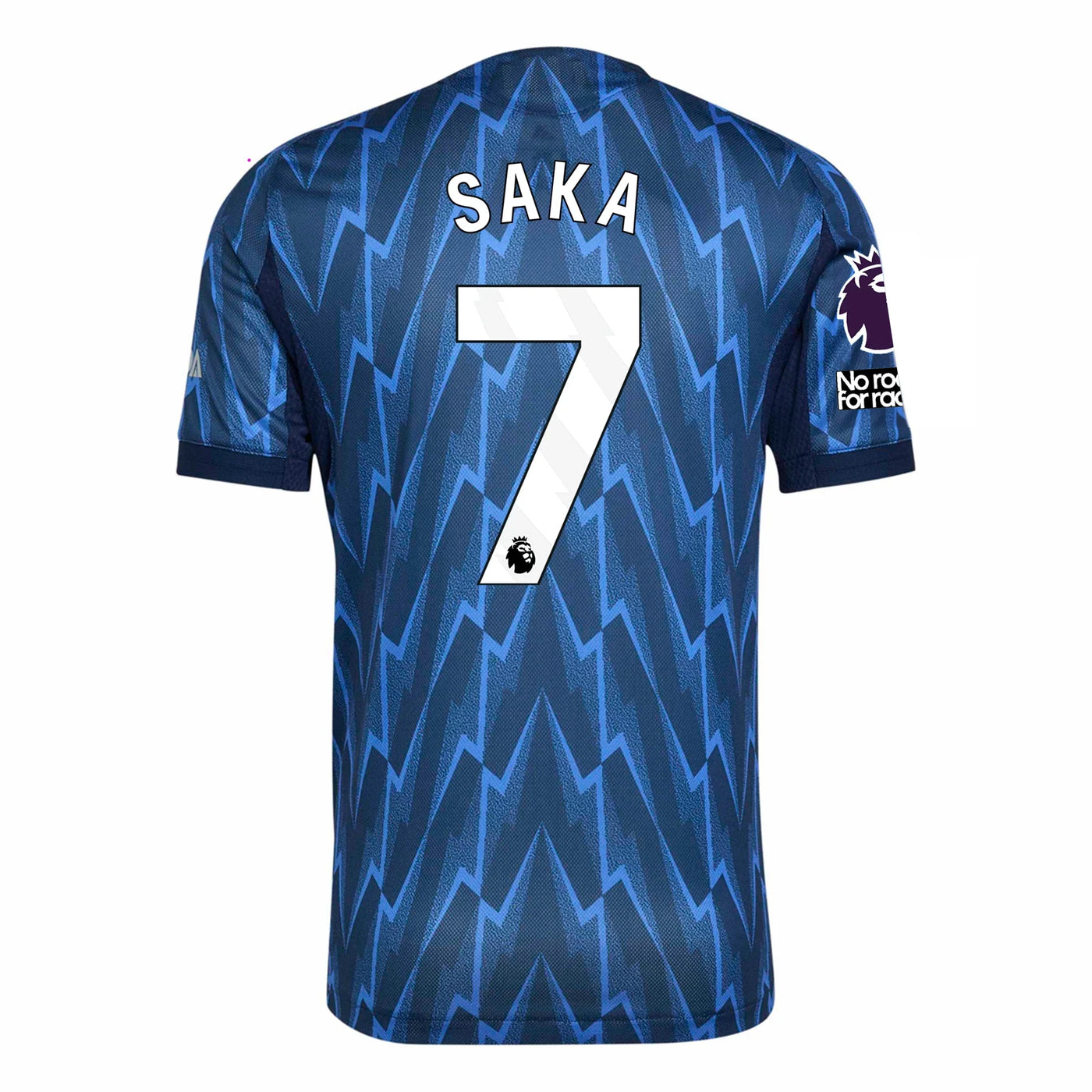 Arsenal Away Kit Saka #7 2025/26 (Premier League) – white retro football jersey front view