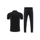 Germany Polo Training Set 2026 - Adidas Black + Purple Slim Pants
