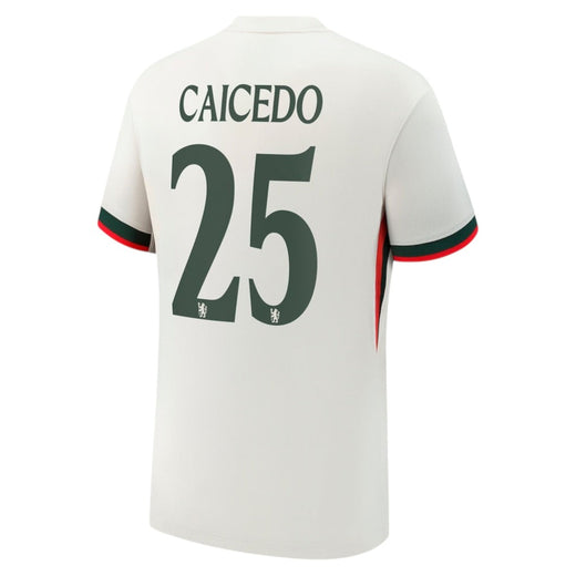 Chelsea FC Away 2025/26 Nike Stadium Shirt - Caicedo #25