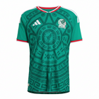 Mexico National Team Home Jersey 2025/26 – geometric and green retro football jersey front view