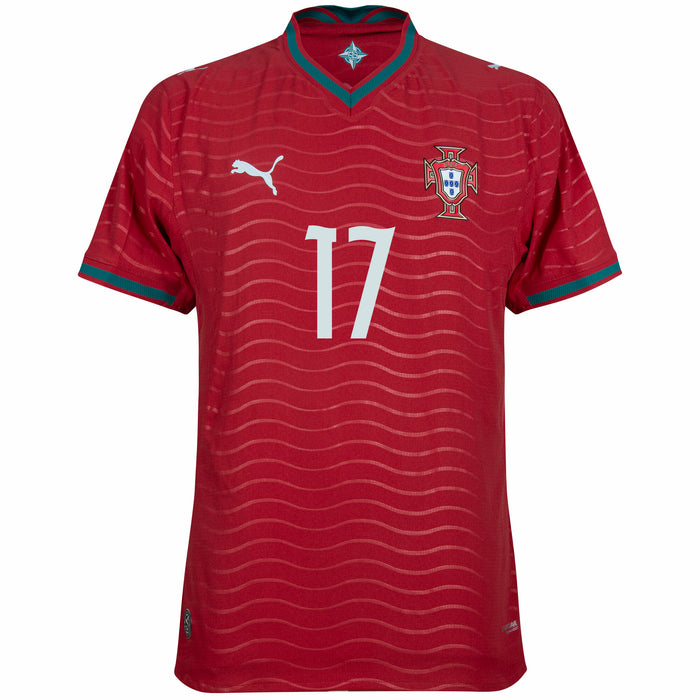 Portugal 2024/25 Home Jersey – #17 Rafael Leão
