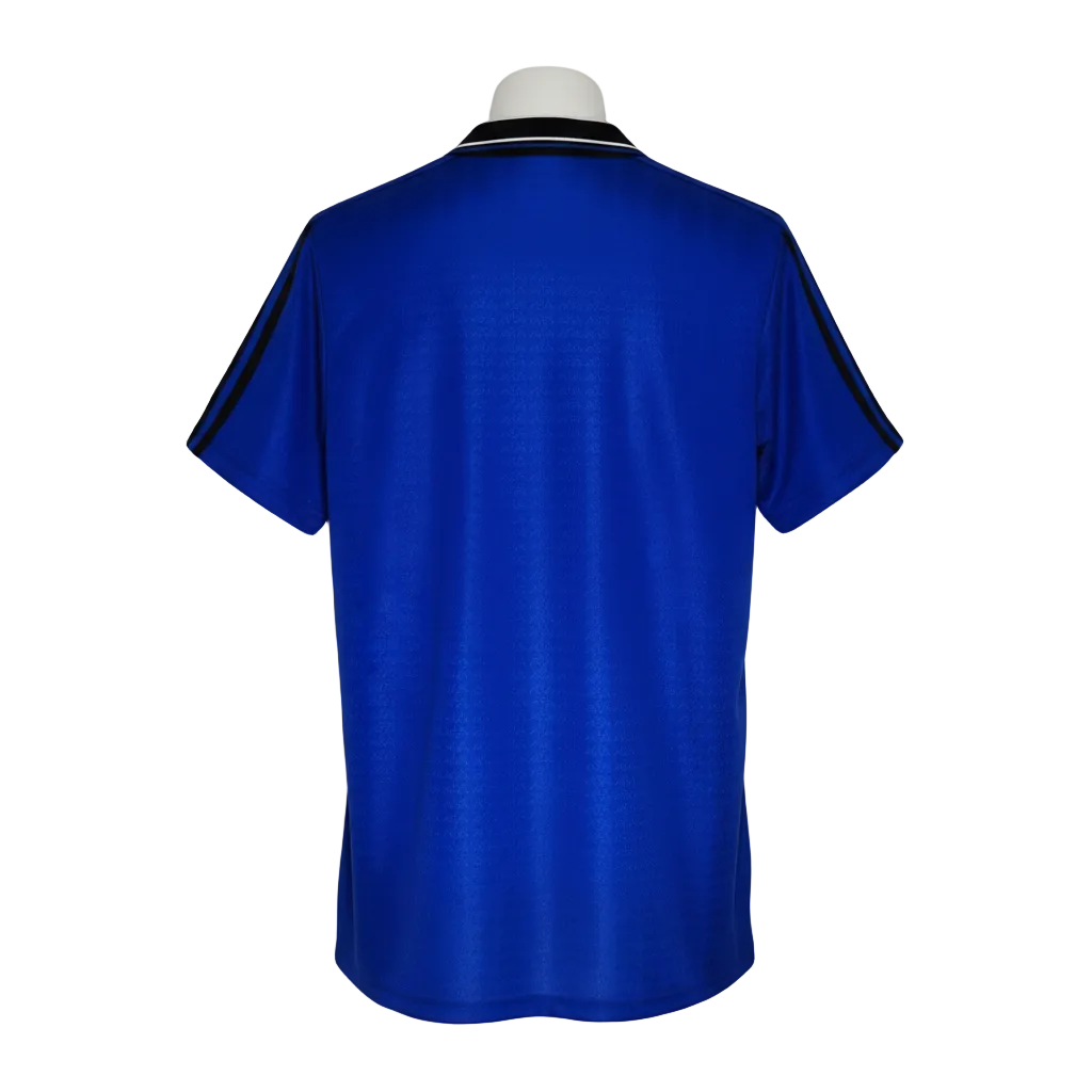 Argentina Retro Away Kit 1994 FWC – geometric and blue retro football jersey back view