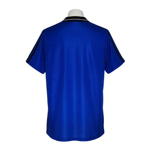 Argentina Retro Away Kit 1994 FWC – geometric and blue retro football jersey back view