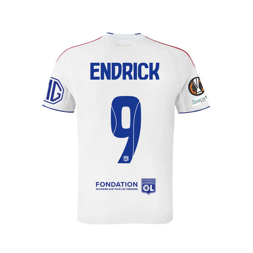 Olympique Lyon Home Kit 25/26 Endrick - (Europa League)