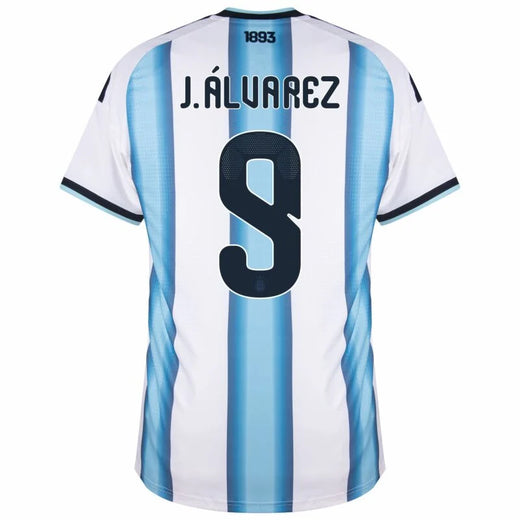 Maillot domicile Argentine Julián Álvarez #9 - Coupe du Monde 2026