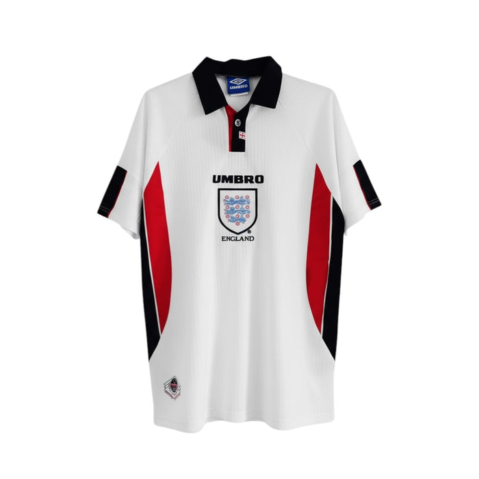 England Home Jersey White – Umbro 1998 World Cup France