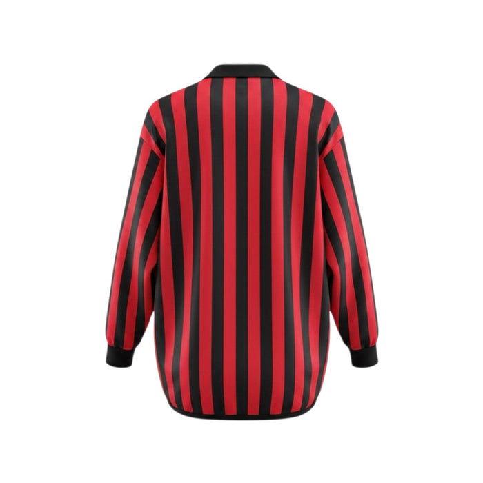 AC Milan 1999-00 Home Long Sleeve Jersey Retro - Adidas