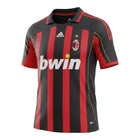 Hinchas Sportswear Store AC Milan 2006/07 retro jersey, red and black stripes, Bwin sponsor, Adidas.