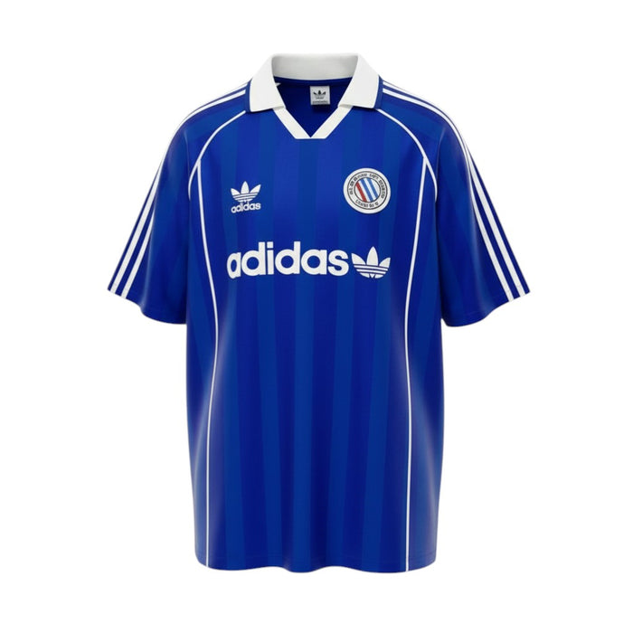 Camiseta Retro Adidas Trefoil Azul - Originals