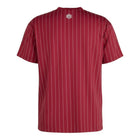Hinchas Sportswear Store Arsenal retro jersey in deep red with white pinstripes and Adidas Originals logo on back.