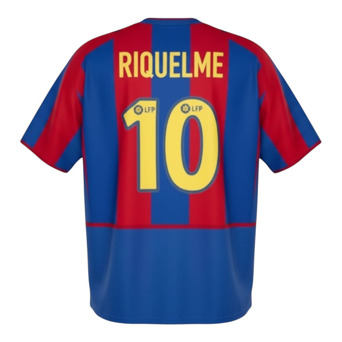 Maillot domicile Barcelone Juan Román Riquelme 2002-03