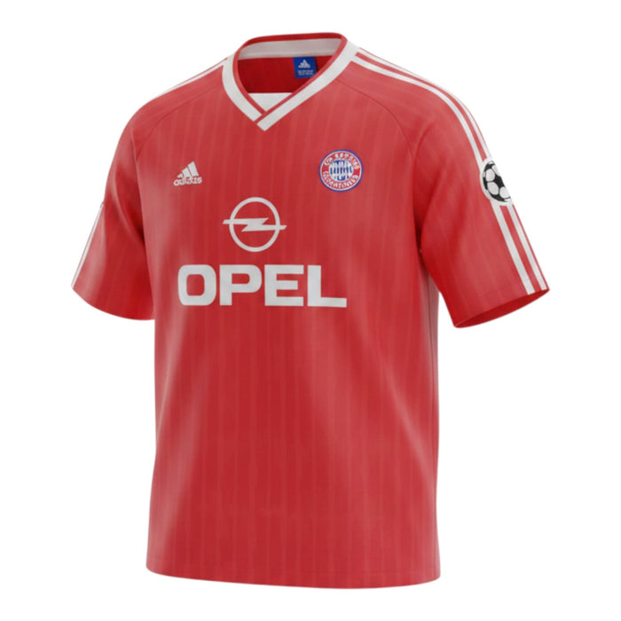 Bayern Munich 1991 Home Jersey Retro – Adidas x Opel UCL