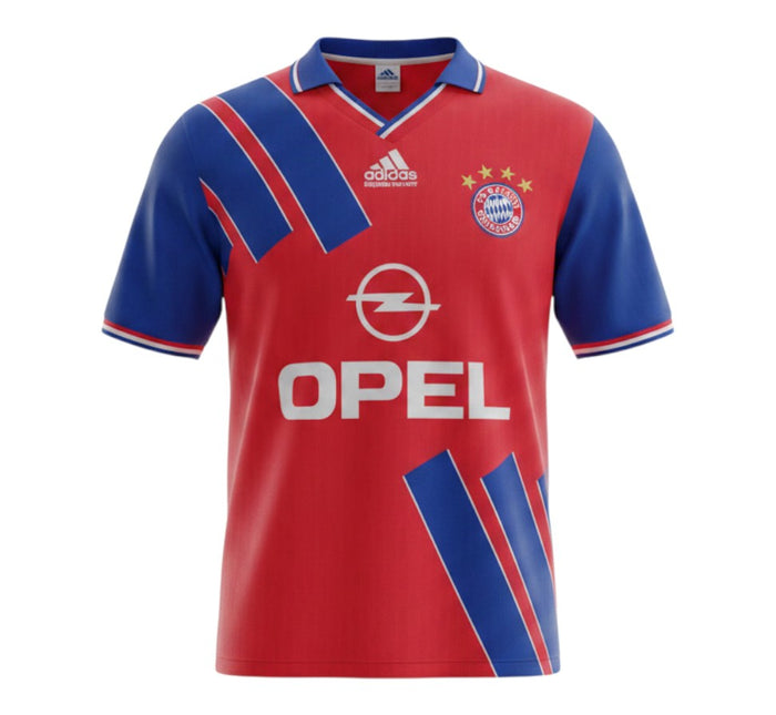 Bayern Munich 1993 Home Jersey Retro – Adidas x Opel