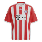 Hinchas Sportswear Store Bayern Munich 2010/11 retro red and white striped Adidas football jersey with T-Mobile sponsor and embroidered crest.